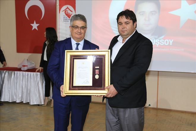 Aksaray´da Devlet Övünç Madalyası ve Beratı Töreni-aksaray haberleri