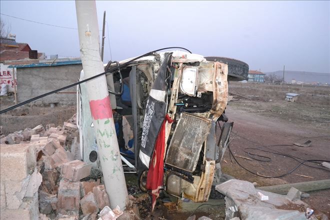 Aksaray´da trafik kazası: 1 yaralı-Aksaray haberleri