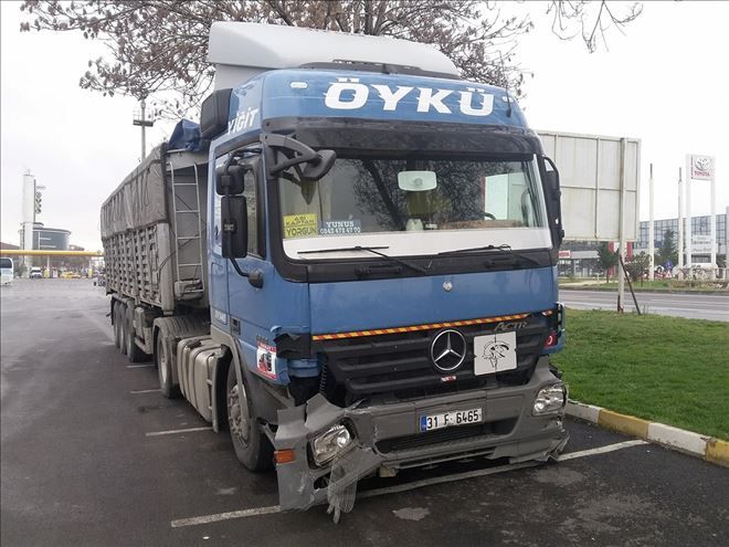 Aksaray´da meydana gelen trafik kazasında 2 kişi yaralandı