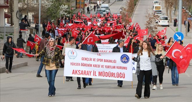 Çanakkale Zaferi´nin 103. Yıl Dönümü Aksaray´da´da Kutlandı