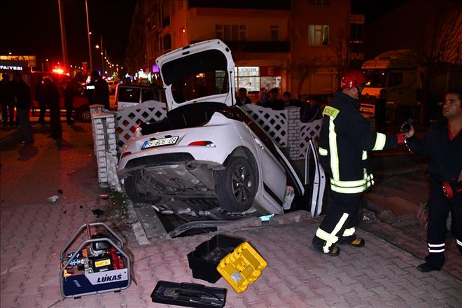 Kulu´da iki otomobil çarpıştı 5 kişi yaralandı