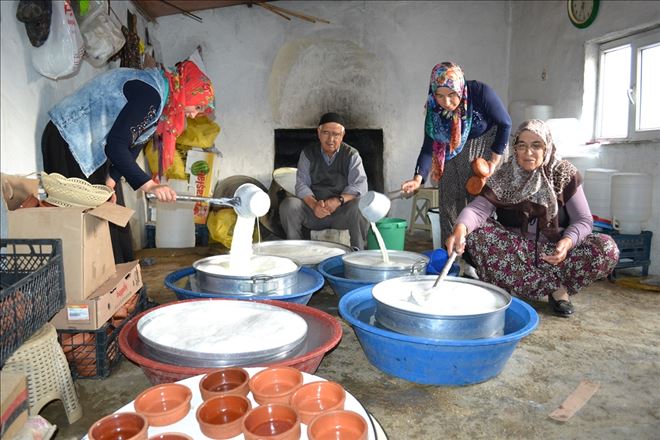 Aksaraylı Çift´in Yarım Asırlık Yoğurt Mesaisi