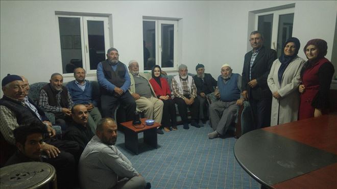 Sümeyye Özyön´ü Köyü Bağrına Bastı