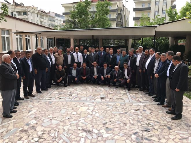 Ak Heyet, Köy Muhtarları İle Bir Araya Geldi