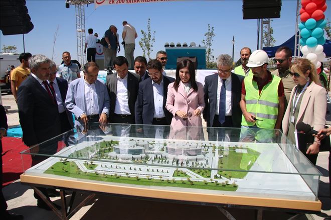 Aksaray´da ek hastane binası temeli atıldı