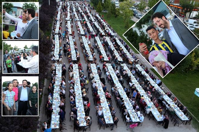 Taşpazar ve Pamucak Mahalleri Sakinlerine İftar Verildi