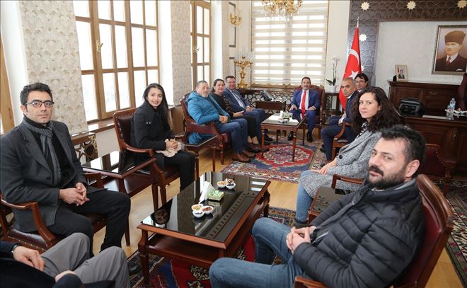 Vali Ali Mantı´ya Ziyaretler Devam Ediyor