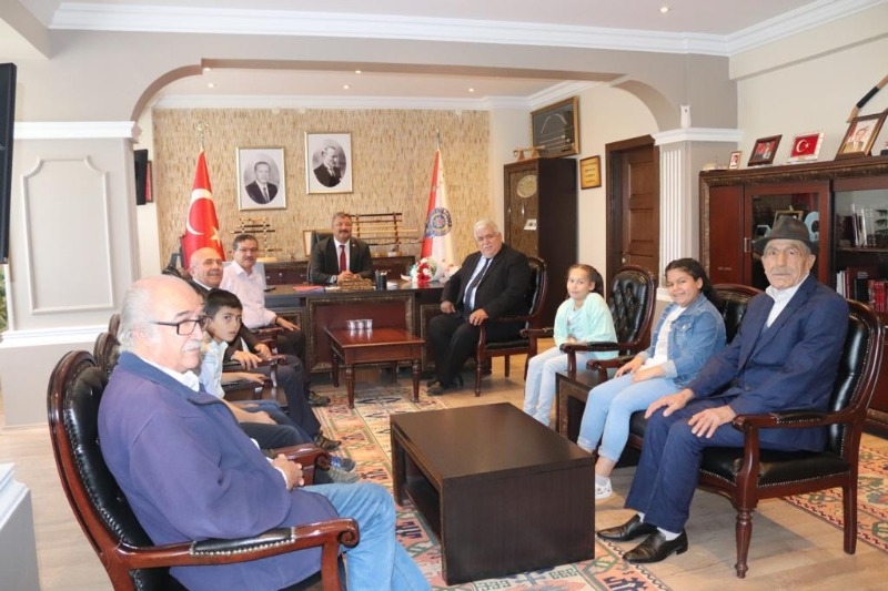 İsrafil Aktürk Emniyet Müdürü Murat Kolcu’yu Ziyaret Etti