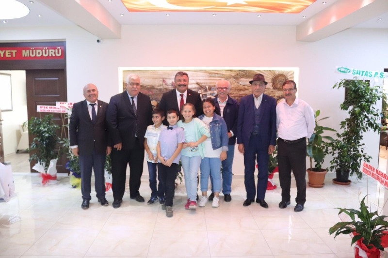 İsrafil Aktürk Emniyet Müdürü Murat Kolcu’yu Ziyaret Etti
