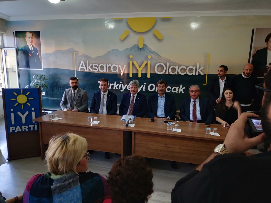 İyi Parti Genel Başkan Yardımcısı Prof.Dr.Metin Ergun Aksaray’a Geldi