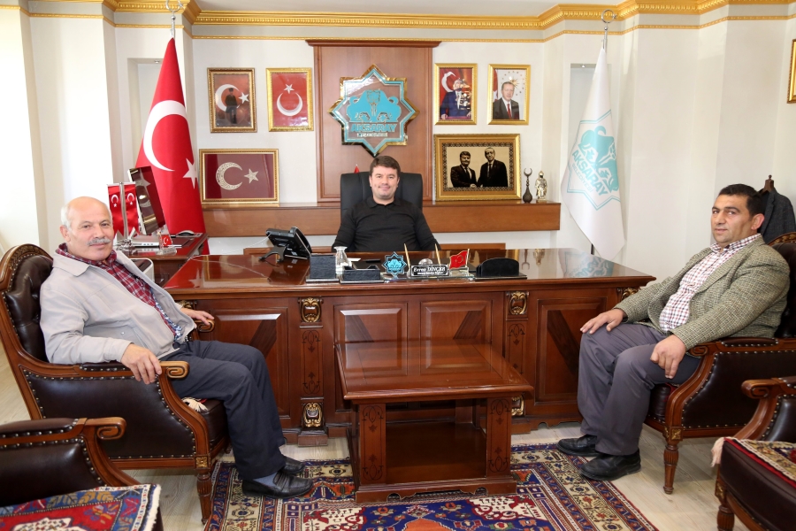 Kuddusi Yeşildal Başkan Dinçer’i Ziyaret Etti