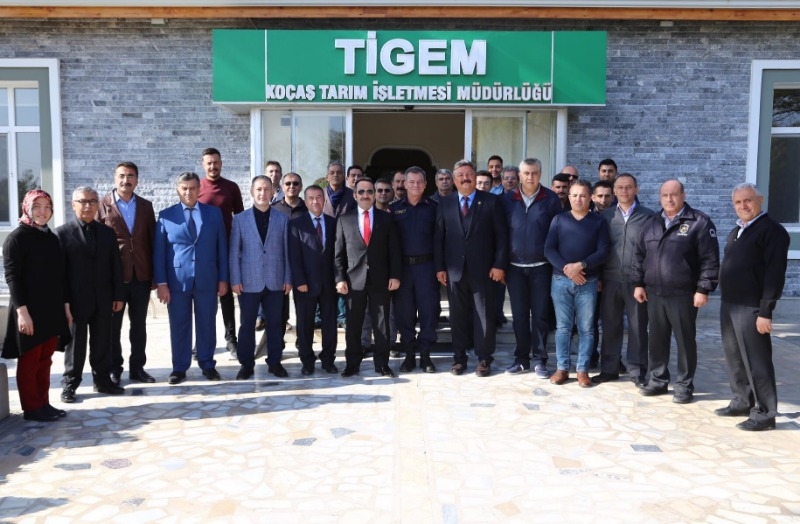 Vali Ali Mantı’dan kurum ziyareti