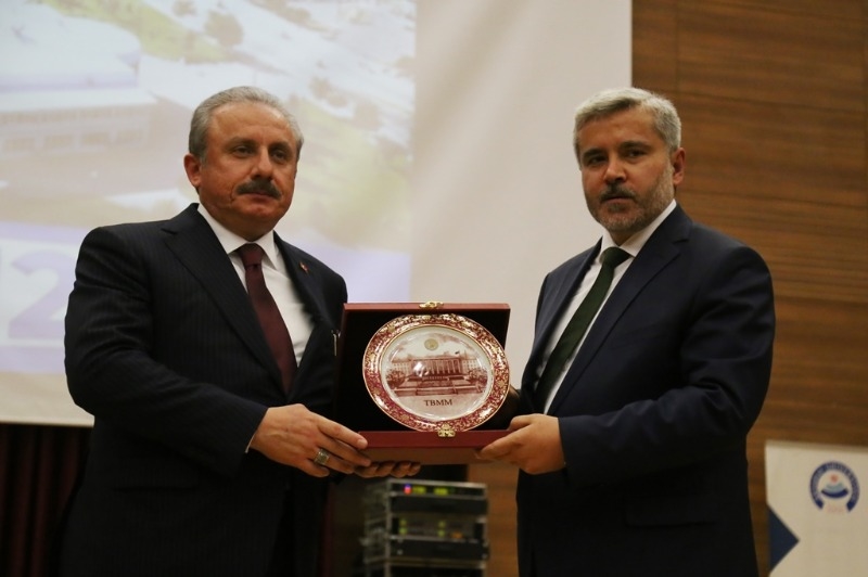 TBMM Başkanı Mustafa Şentop Bir Dizi Açılış Yapmak Üzere Aksaray'a Geldi.
