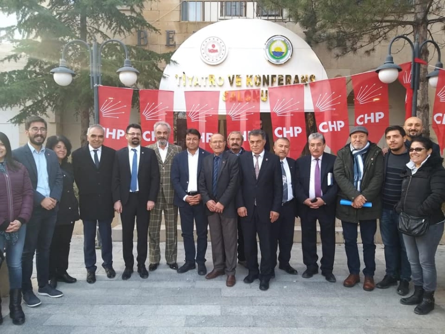 CHP Sarıyahşi İlçe Başkanı Sair Bozkurt Oldu