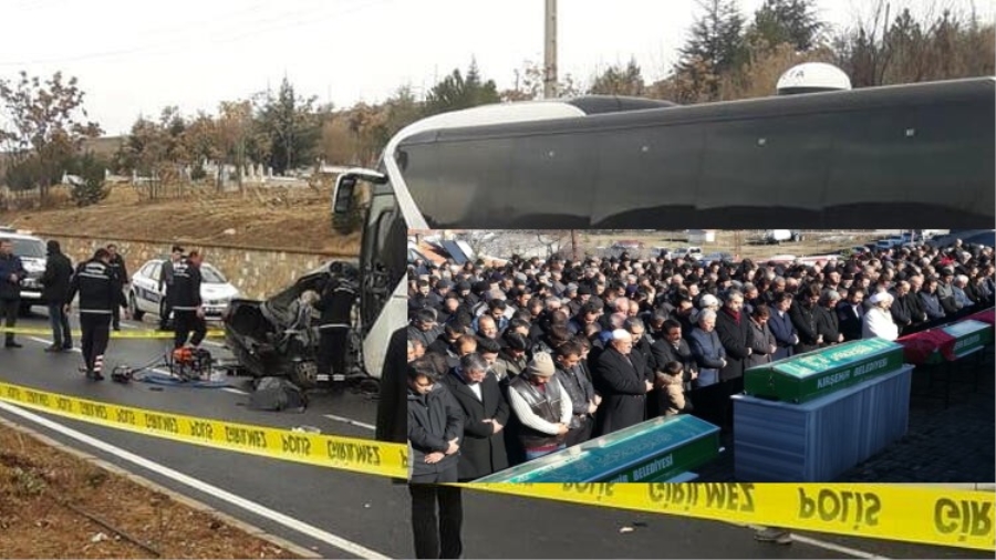 Komşumuz Kırşehir Beraber Ölüme Giden Baba ve Üç Çocuğuna Ağlıyor