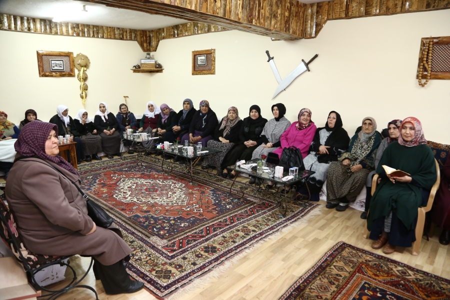 Huzur Evine ziyaret, şehitlere dua edildi