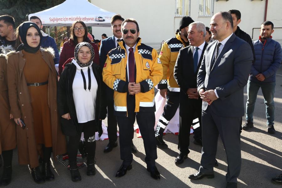 Aksaray'da Sağlık Ekiplerinden Gerçeğini Aratmayan Tatbikat