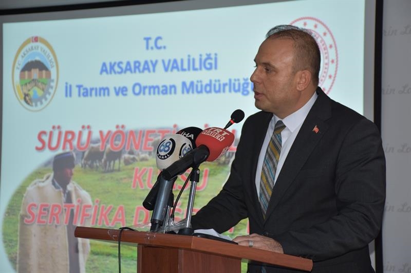 Aksaraylı Çobanlara Sertifika Töreni Düzenlendi