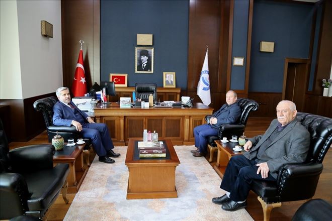 İşadamı Osman Altuntaş, Şahin´i Ziyaret Etti