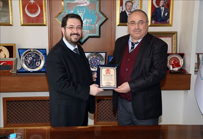 Gazetecilerden Başkan Yazgı´ya Taziye Ziyareti
