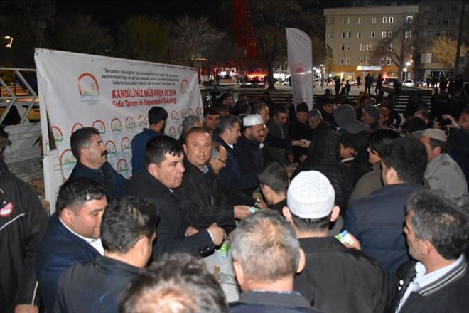 KANDİLDE SÜT DAĞITIMI GERÇEKLEŞTİRİLDİ