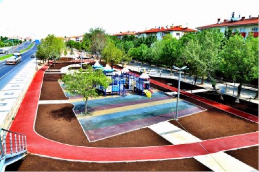 Atatürk Parkı Tamamen Yenilendi