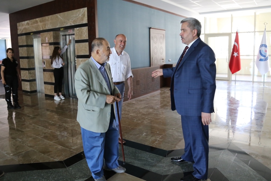 Orhan Ağaçlı’dan Şahin’e “Hayırlı Olsun” Ziyareti