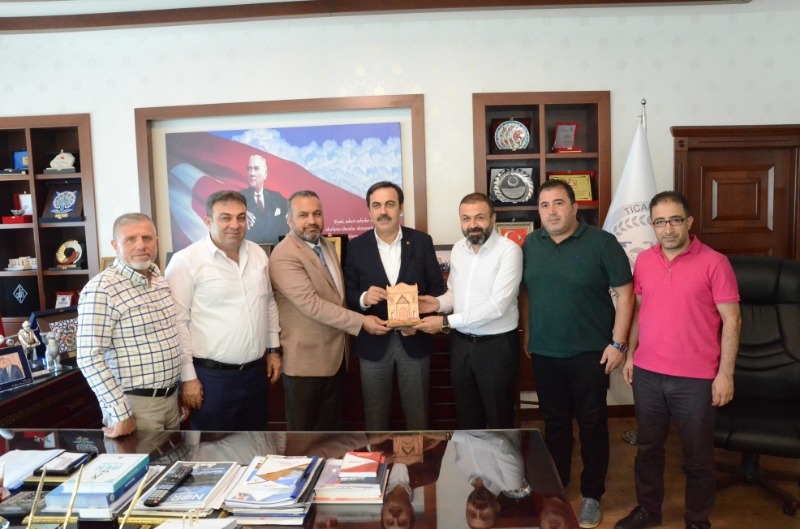 Konya Ticaret Odası Başkanı Öztürk’ten ATSO’ya Ziyaret