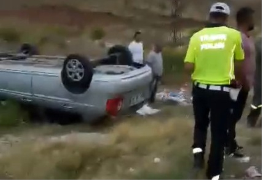 Aksaray Kireçlik Yolunda Kaza 1 Kişi Yaralandı