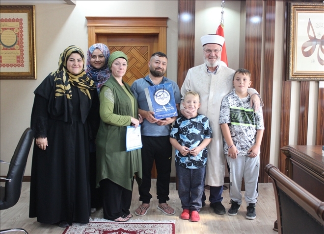 CLERA LUİSE AKSARAY'DA MÜSLÜMAN OLDU