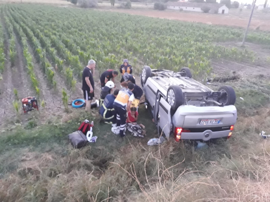 Aksaray'da Kaza; 1 kişi öldü 3 kişi Yaralandı