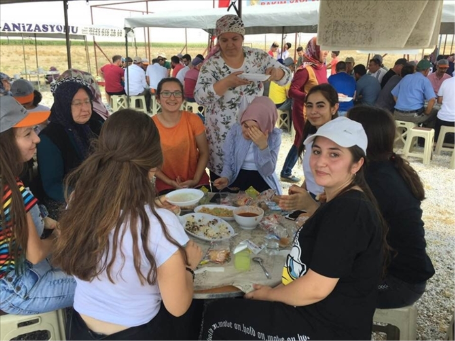 Aksaray'da Harman Festivali Düzenlendi.
