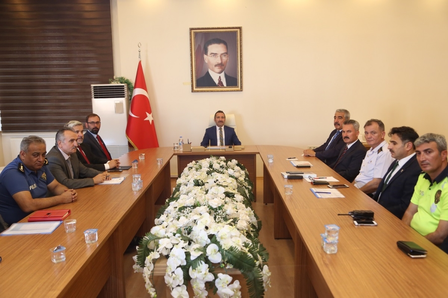 Üniversite Güvenlik Koordinasyon Toplantısı yapıldı