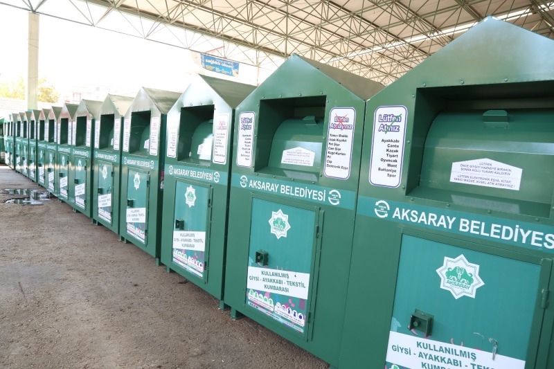 İhtiyaç Sahipleri İçin 52 Noktaya Giysi Kumbarası Yerleştirildi.