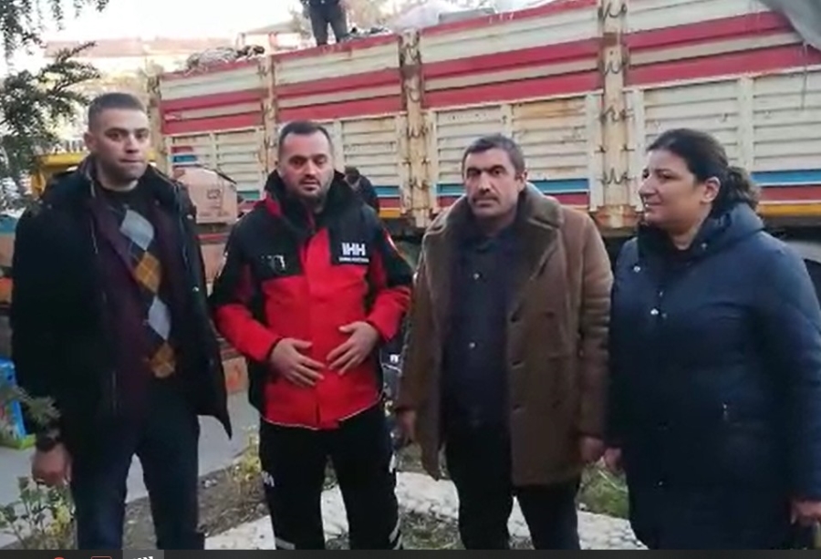 Aksaray'dan Deprem Bölgesi Elazığ ve Malatya'ya Yardımlar Devam Ediyor