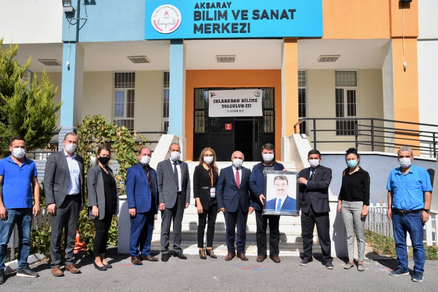BAŞKAN DİNÇER ''IHLARADAN BİLİME YOLCULUK III'' PROJESİNİN AÇILIŞINA KATILDI