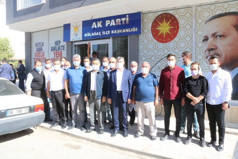 Ak Parti İlçe Teşkilatlarına Hayırlı Olsun Ziyaretleri Gerçekleştirdi