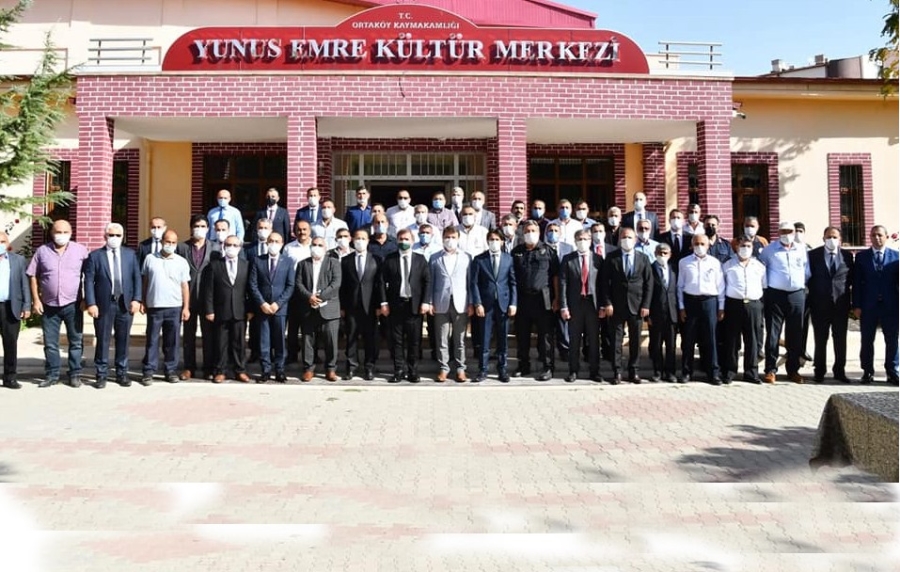 Ortaköy İlçesinde Aylık İstişare Ve Değerlendirme Toplantısı Yapıldı