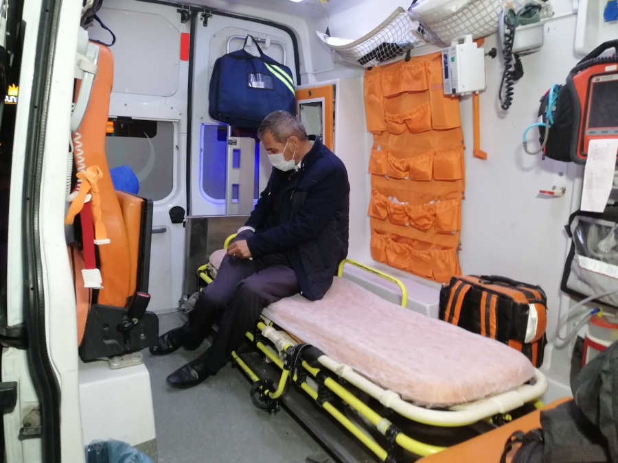 Karantinada olması gereken otobüs şoförü seferde yakalandı