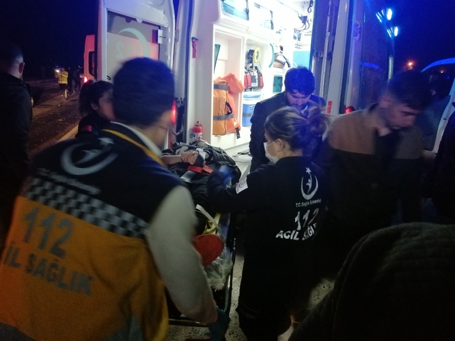 Aksaray’da trafik kazası: 4 yaralı