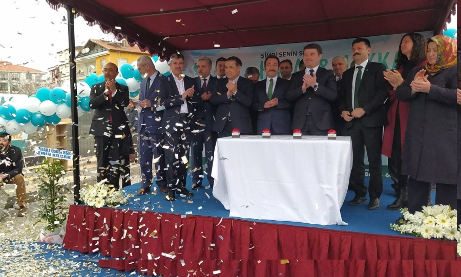 Aksaray Nakkaş Hashas K.Bölcek Kadın Aktivite Merkezinin Temeli Atıldı