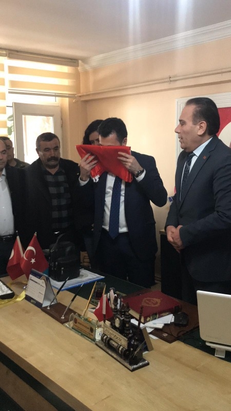 Aksaray CHP İl Başkanlığından Şehit Aileleri Derneğine Taziye Ziyareti