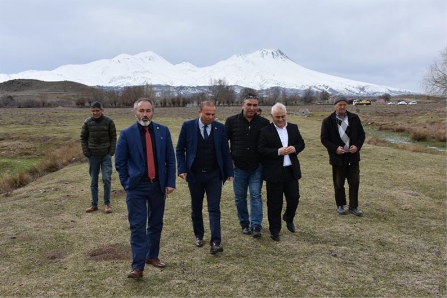 Aksaray’da meralar gürleşiyor hayvancılık gelişiyor