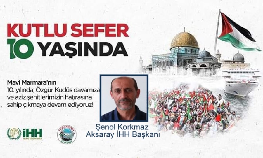 Mavi Marmara 10 Yaşında Yoluna Devam Ediyor
