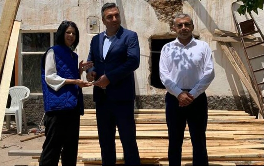 YARDIMA MUHTAÇ AİLENİN İHTİYACINA AKSARAY VALİLİĞİ VE HAYRA DOĞRU DERNEĞİ DUYARSIZ KALMADI