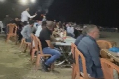 Aksaray’da sünnet düğününe silah operasyonu