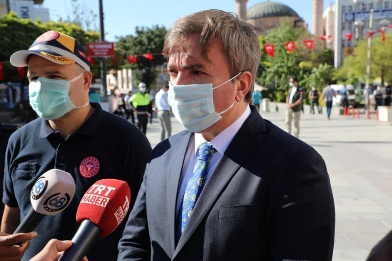 Covid-19 tedbirlerinde Aksaray, örnek uygulamalarına devam ediyor.