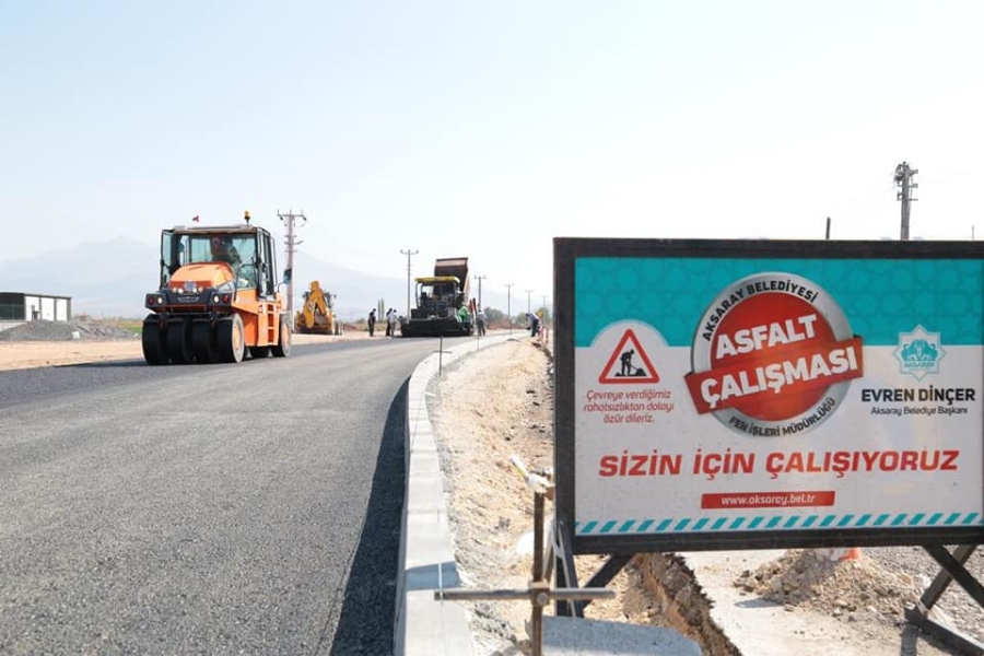 Hürriyet Yolu Sıcak Asfalta Kavuştu