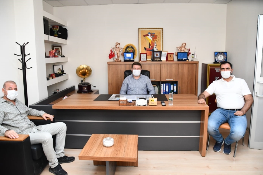 Başkan Dinçer'den Yeniden Veteriner Hekimler Odası Başkanı Seçilen Önder Yıldız'a Ziyaret