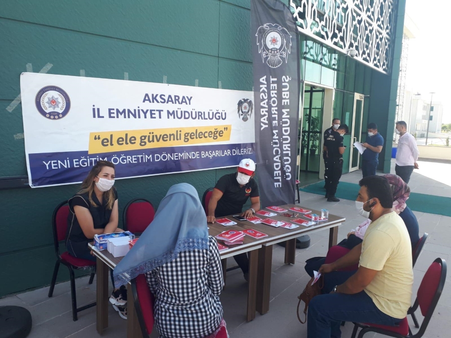 Aksaray’da öğrencilere terör örgütü bilgilendirmesi
